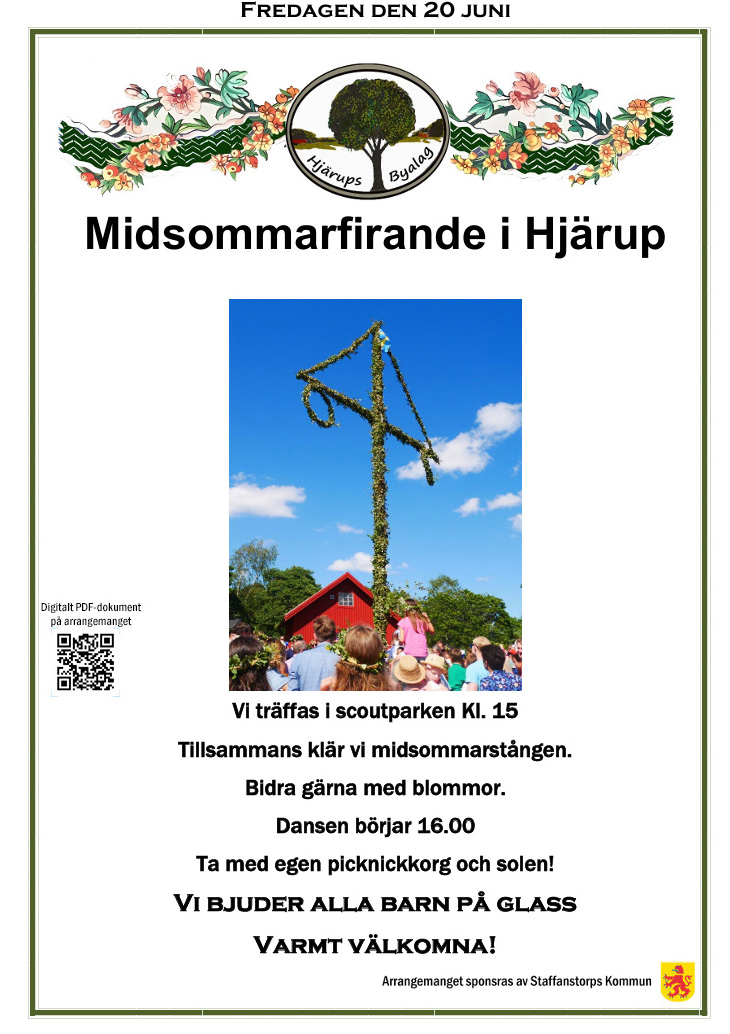 Midsommar Hjärup 2025